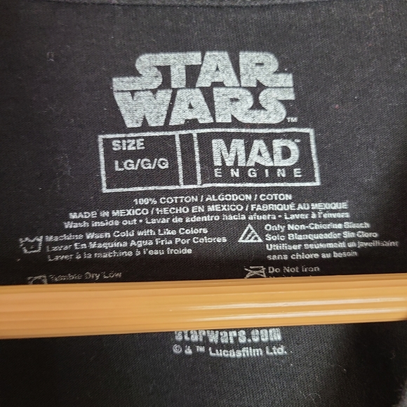 2 Star Wars Tees with Small Defects - Picture 2 of 9